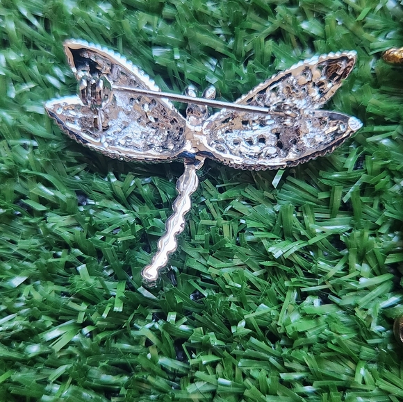 Purple Rhinestones Brooches - Picture 11 of 11